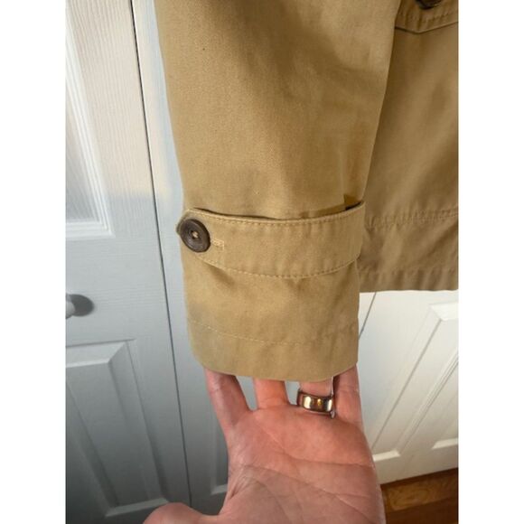 Robert Graham Outpost Jacket L/42 Khaki Tailored Fit Woven 5 Pocket $498 Mens - Picture 3 of 12